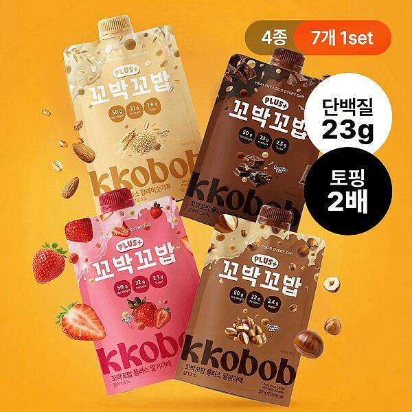 Crunchy Full Kkobak Kkobbap Plus Double Chocolate 1 pack