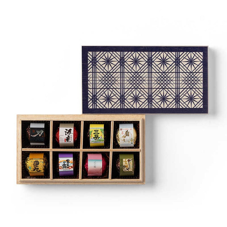 萨摩藏情人节限定 8种品牌清酒夹心巧克力 8枚装 1 盒