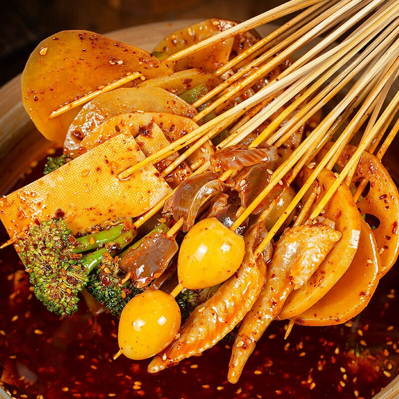 【2袋送竹签方便】川娃子麻辣钵钵鸡调味料 商用配方 冷锅串串香底料360g 1 份