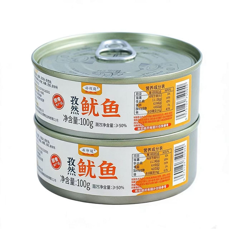 Hailingguan cumin squid canned 100g