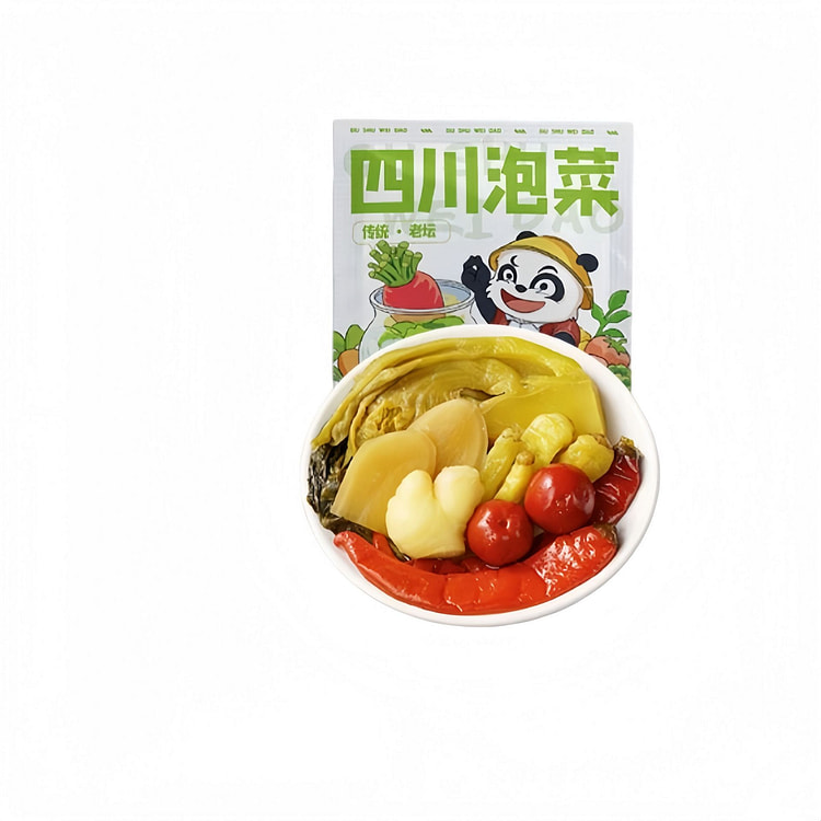 古蜀味道 四川泡菜组合泡菜六宝250g*1袋 250 克