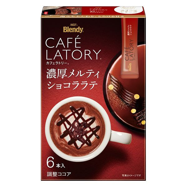 AGF cafe latory 巧克力拿铁 6支