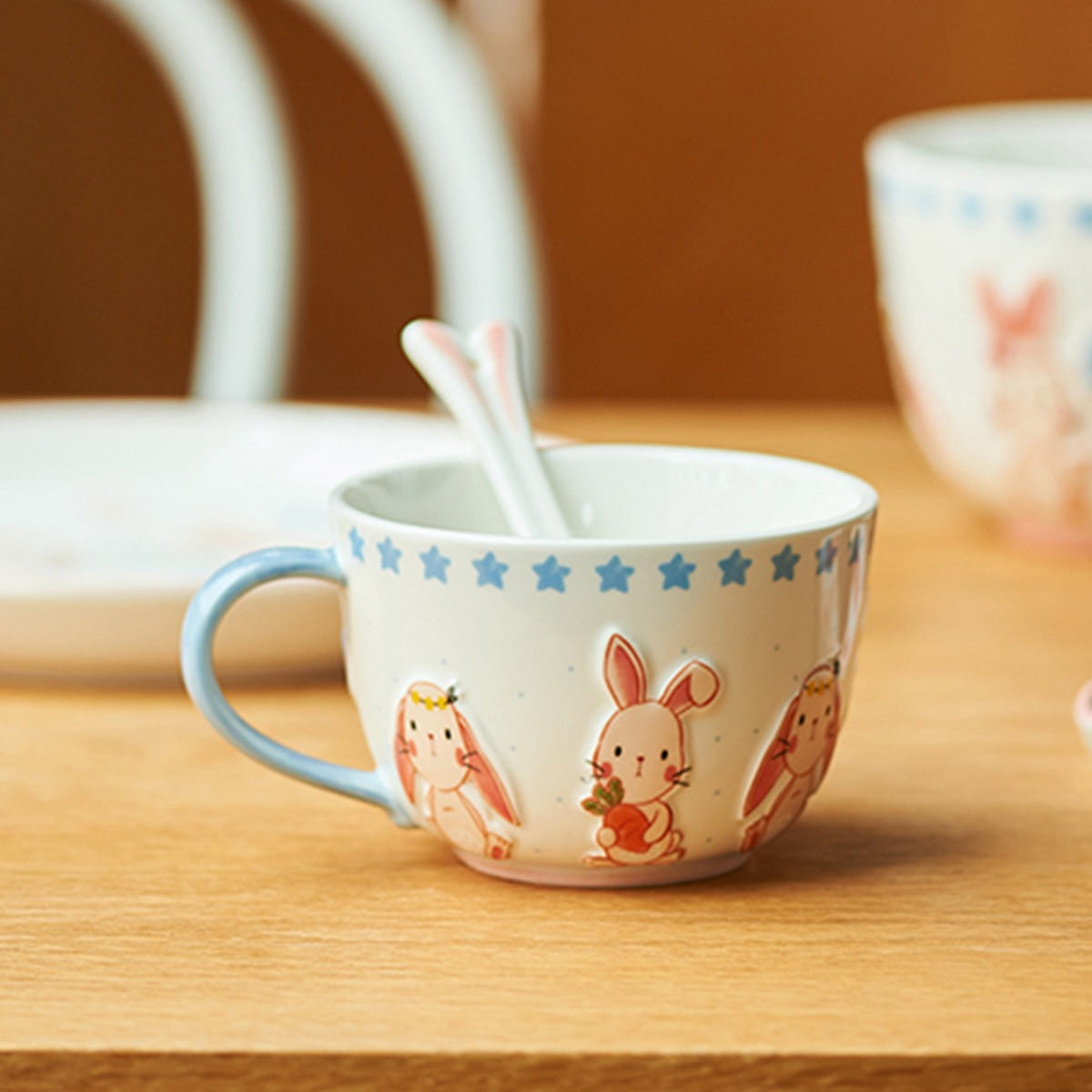 Pretty Bunny Ceramic Mug 1 개