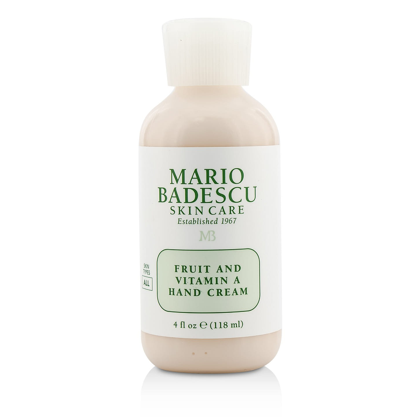 Mario Badescu Fruit And Vitamin A Hand Cream – For All Skin Types 118ml/4oz 118 ml