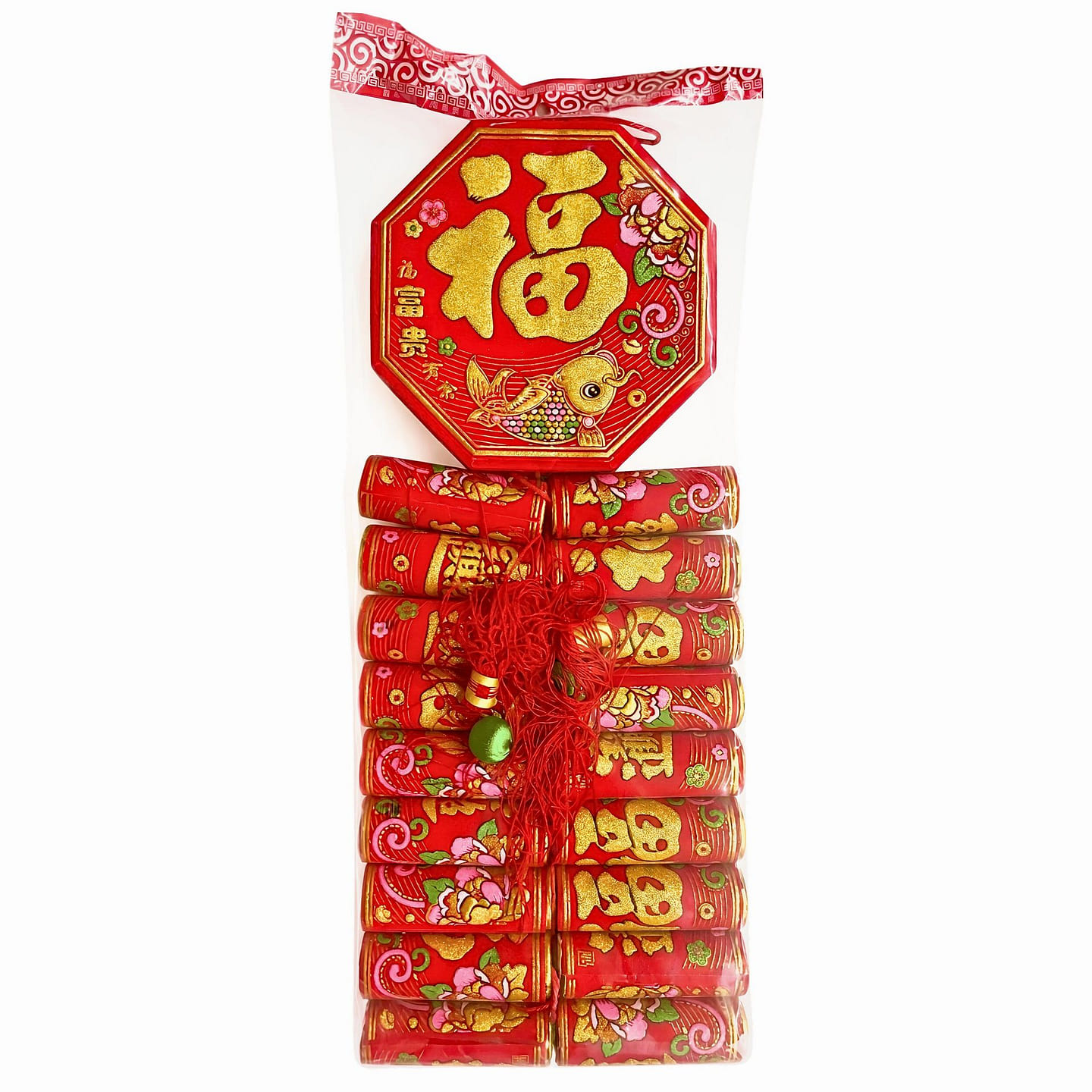 Lucky Fortune Firecracker Decoration 1 each