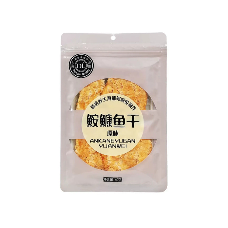 胖东来DL鮟鱇鱼干休闲零食追剧必备40g*1 40 克