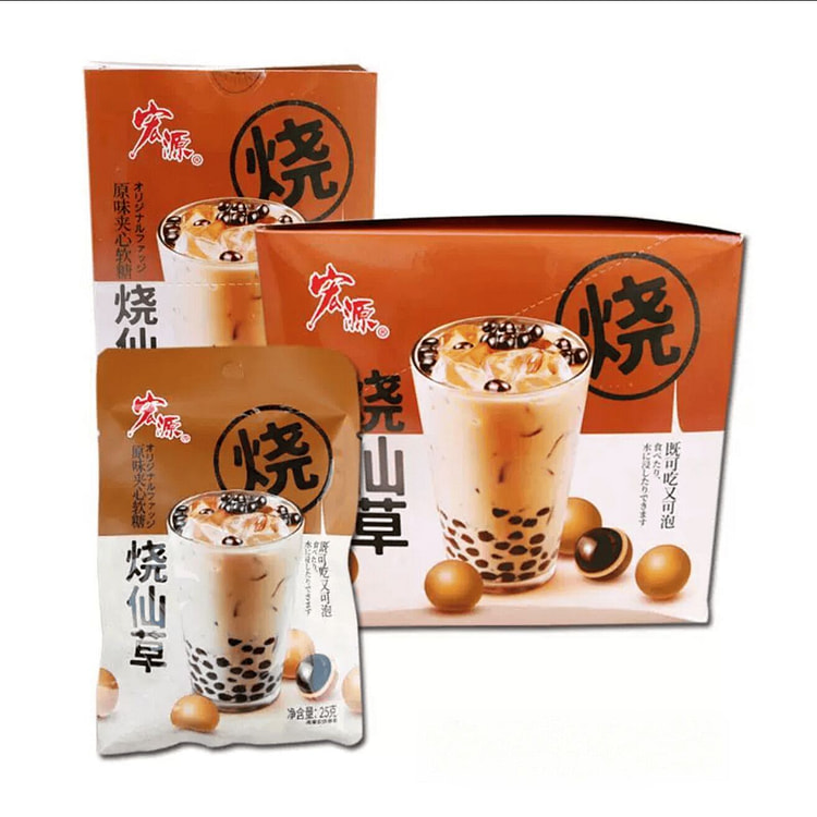 Grass Jelly Original Flavor Filled SoftCandy25g*12 300 g