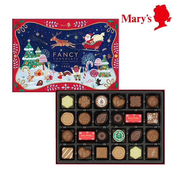 Mary's 花式 巧克力 24块