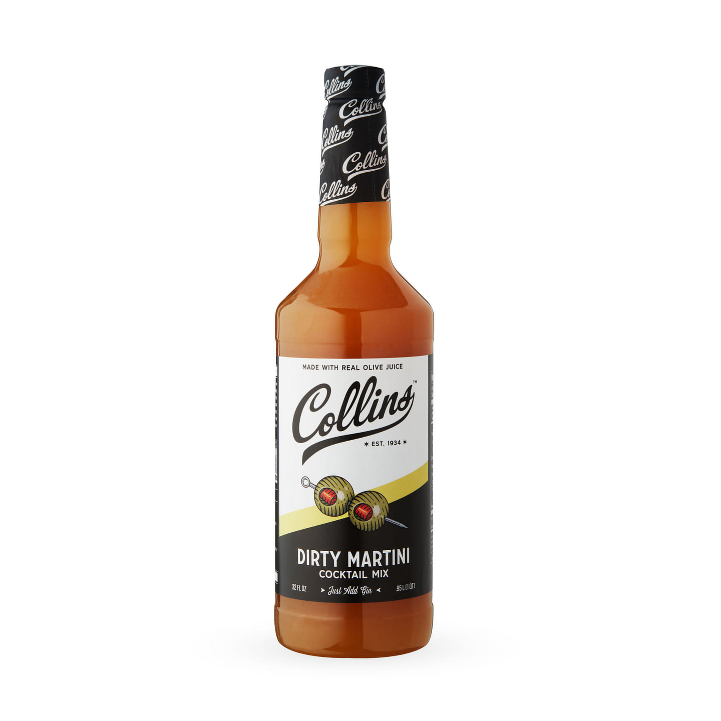 32 oz. Dirty Martini Cocktail Mix by Collins 1 each