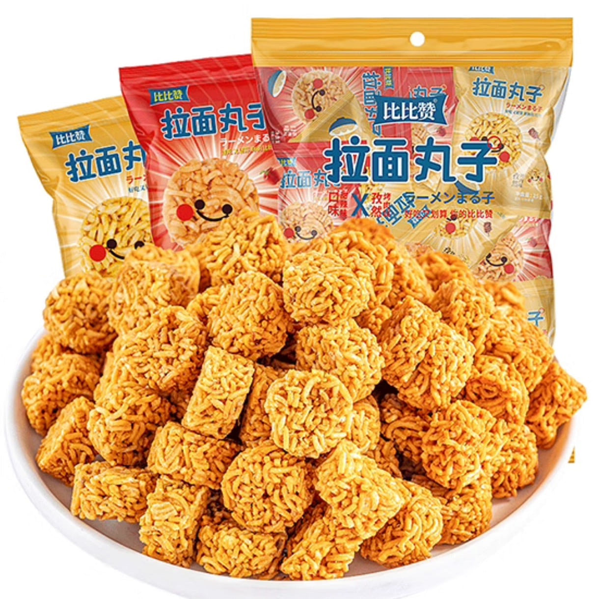 BIBIZAN Mixed Flavor Ramen Balls 300 g
