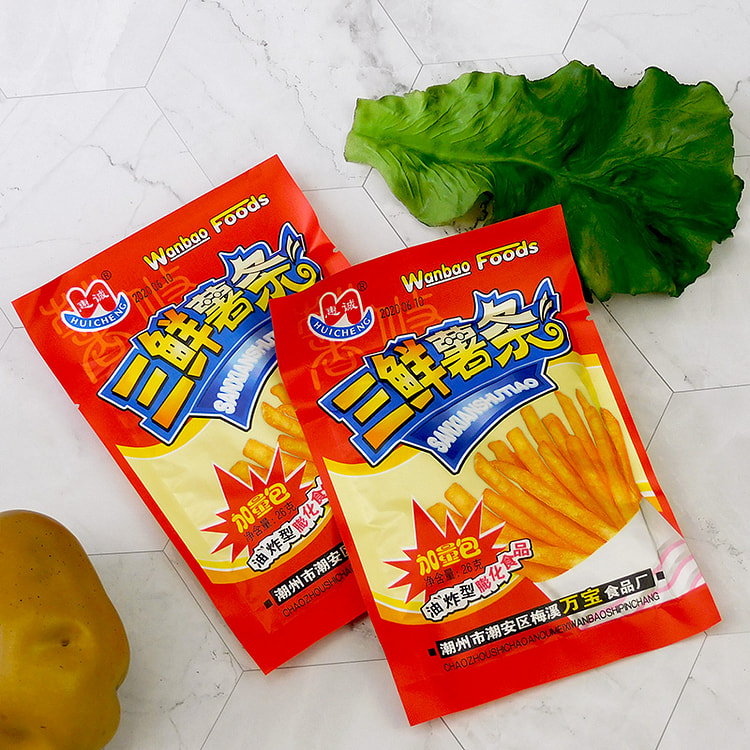 三鲜薯条小零食品90后 20g*5袋装 140 克