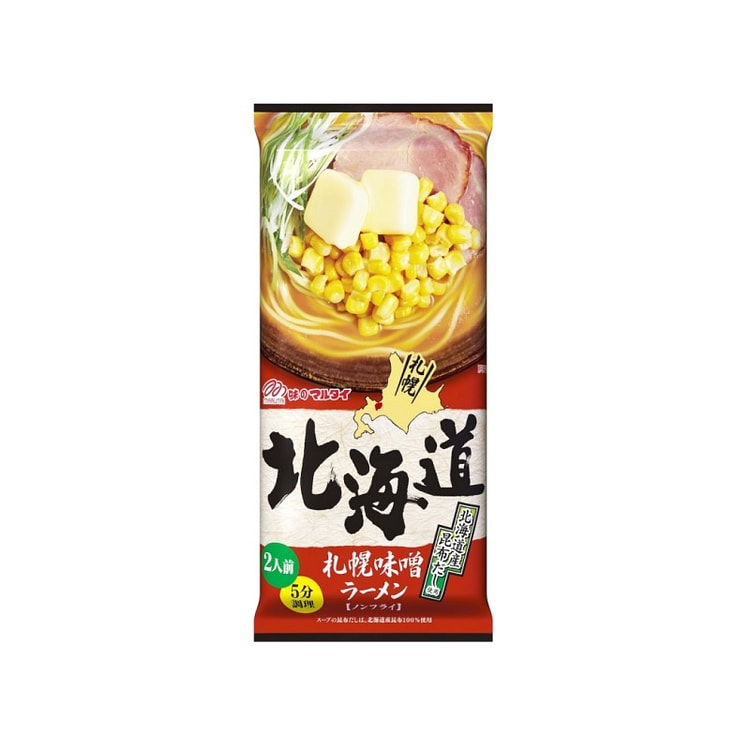 Marutai 北海道札幌味噌拉面 2人份216g