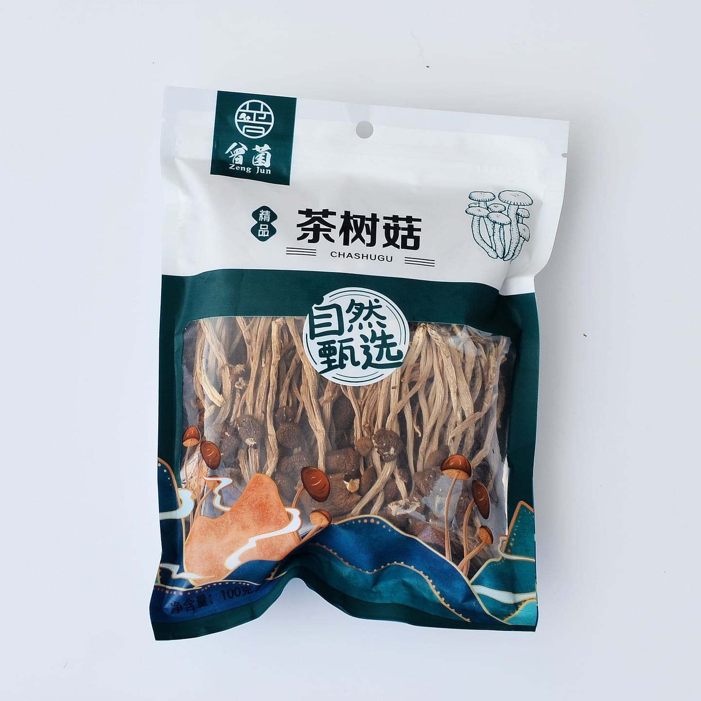 【干菇菌类】精选茶树菇 肉厚柄肥 100 克