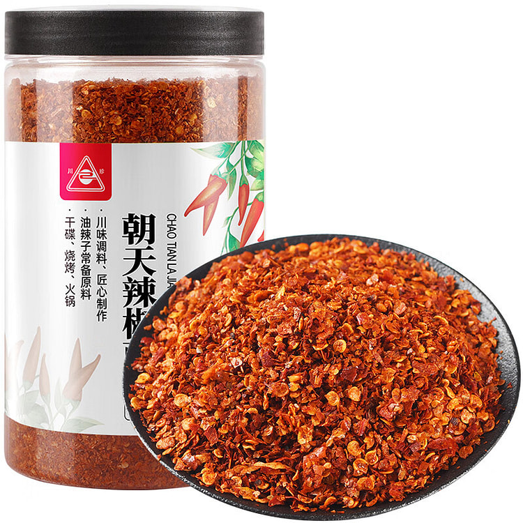 川珍辣椒面朝天辣椒面250g*1瓶