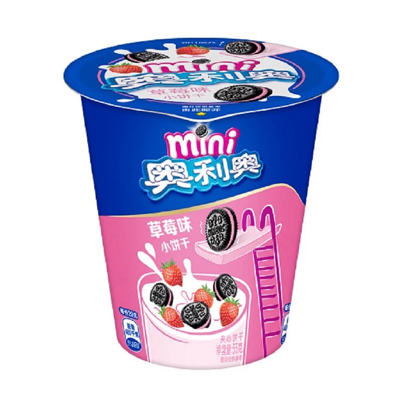 迷你奥利奥 草莓味 55 克