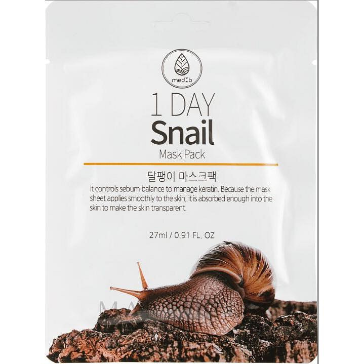 MED:B 蜗牛修护日常面膜 27ml x 10片 1 份