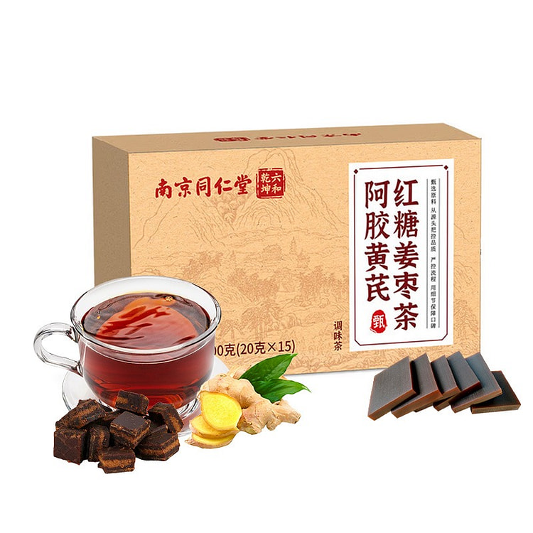 Ejiao Astragalus Brown Sugar Ginger Jujube Tea 300 g