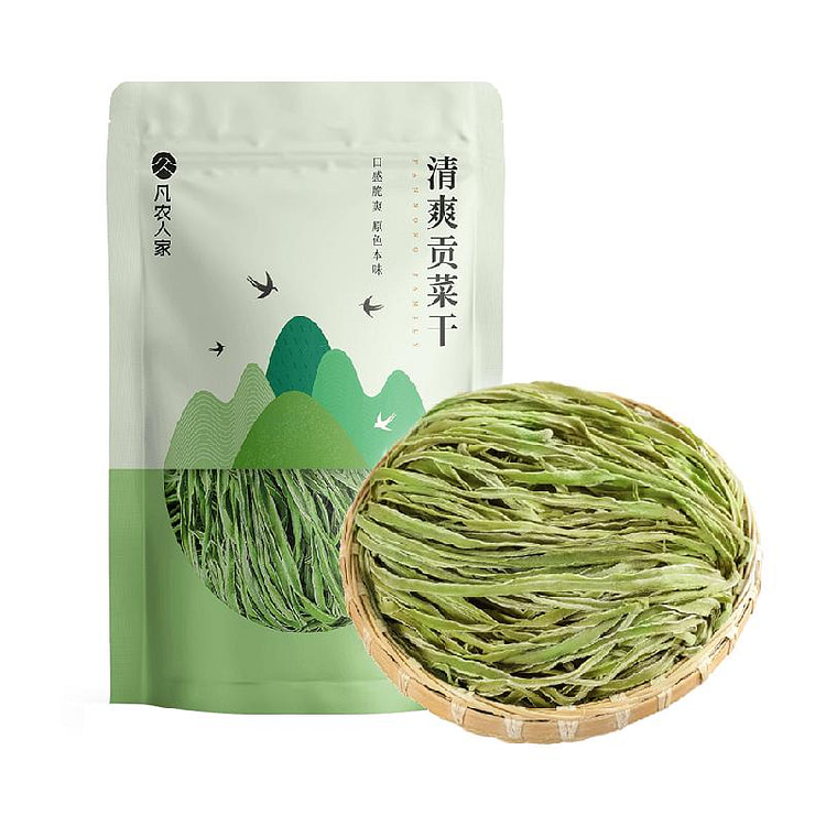 凡农人家贡菜干脱水蔬菜128g/袋