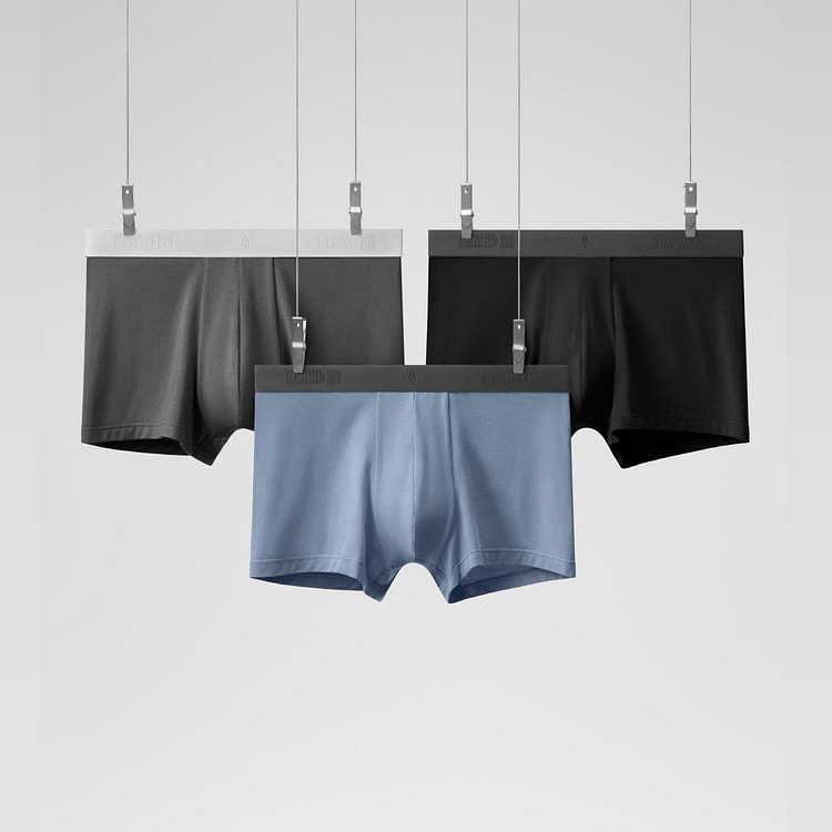 【高品质3件装-4XL码】蕉内 301Pro男士平角内裤