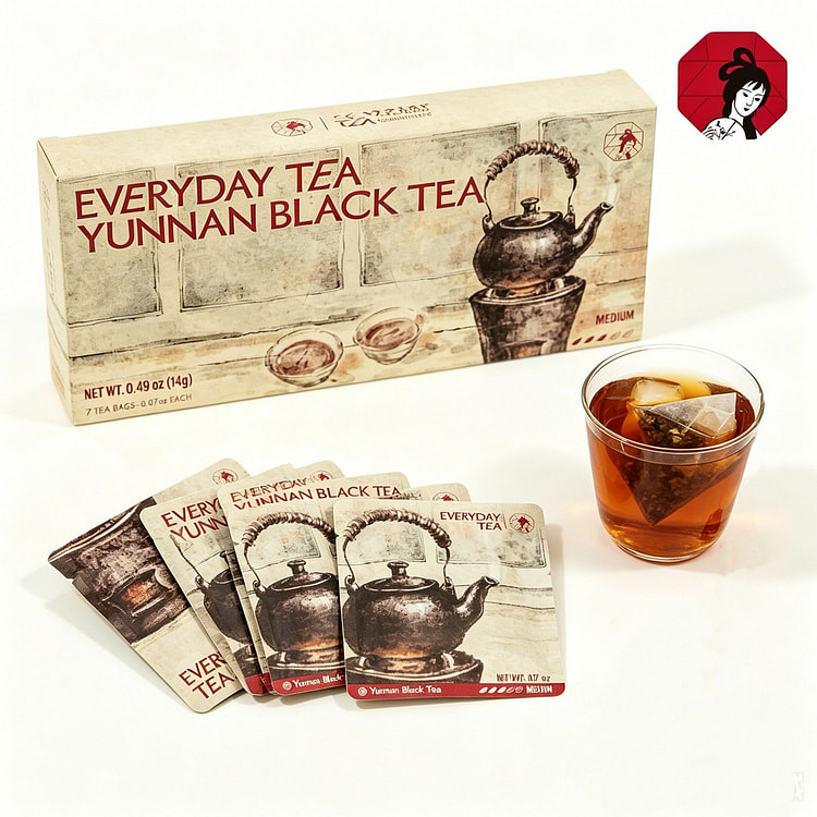 ChaYanYueSe | Everyday Tea - Yunan Black Tea 2 g*7 pack