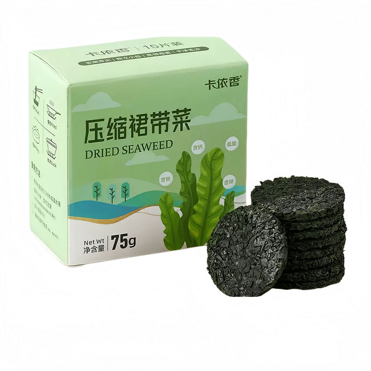 Dried compressed wakame 75g 75 g
