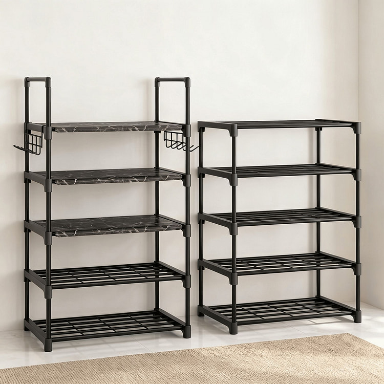 Metal Shoe Rack Entryway Shoe Storage Organizer 1 count
