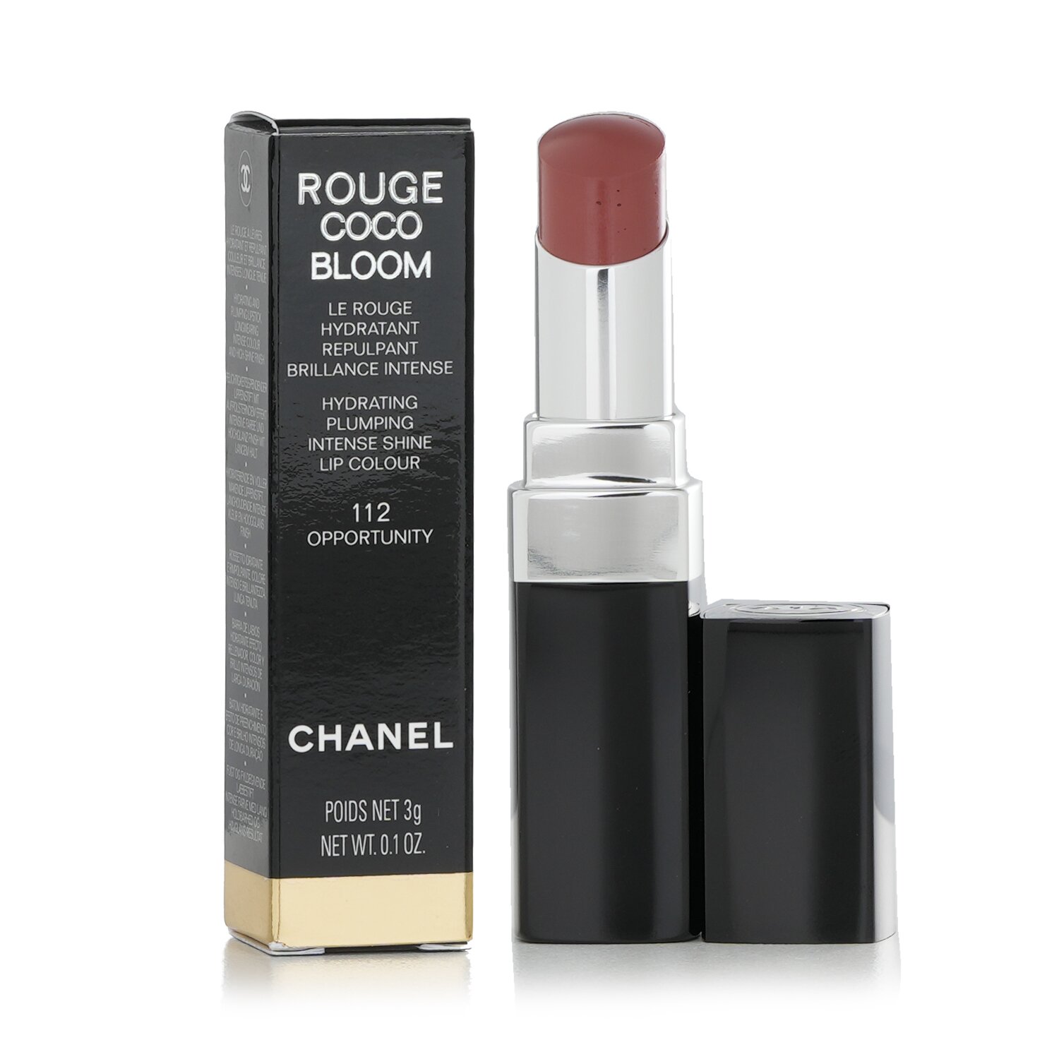 Chanel Rouge Coco Bloom Hydrating Plumping Lipstick - #112
