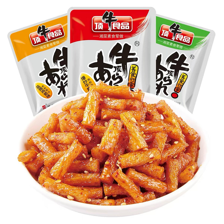 Dingniu Salt-Baked Spicy Strips (Spicy Snacks) 318 g