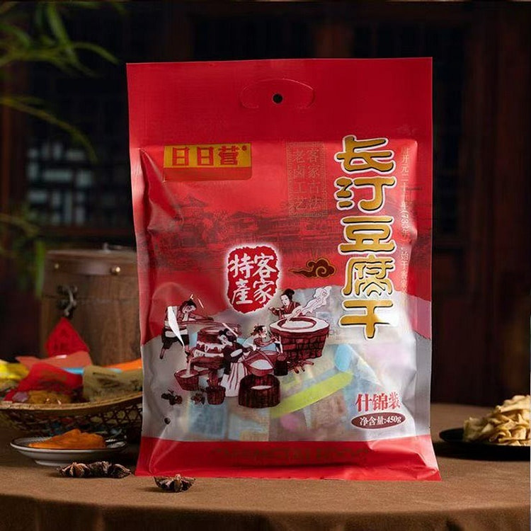 Fujian Hakka Changting dried tofu assorted 450g