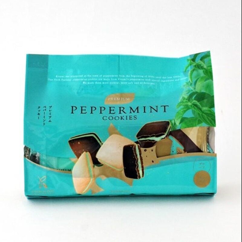 Kitami Mint Chocolate Sandwich Cookies 6pcs 90 그램
