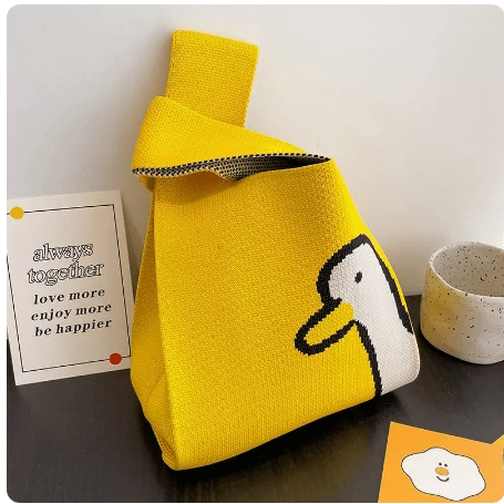 Korean version of the small bag knitted bag fashion 1 count
