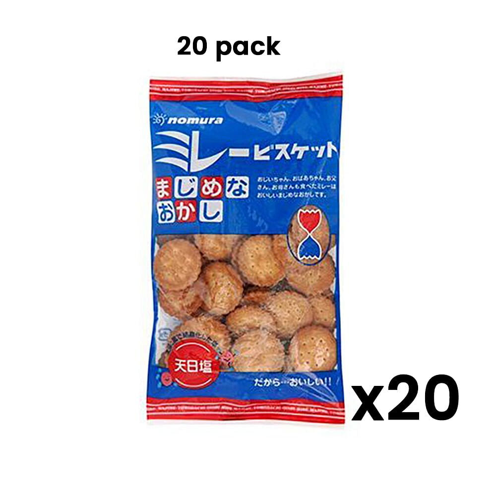 [Great Value 20 Packs]Nomura Millet Salty Biscuits 2400 g