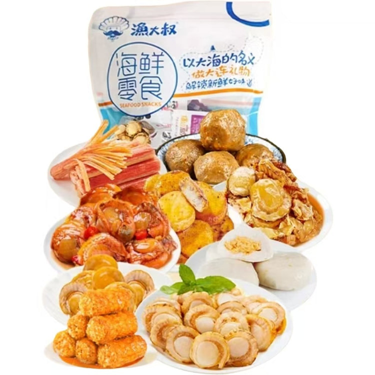 渔大叔  海鲜零食大礼包  160g*1包 160 克
