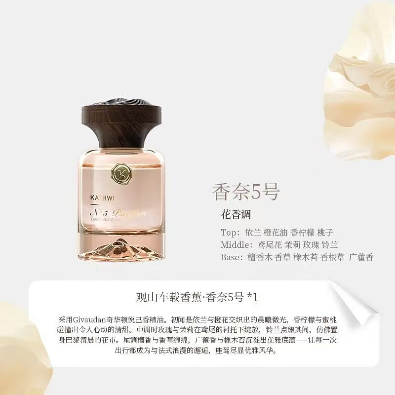 Ke Jing Wei Guan shan car perfume No.5 1 bottle