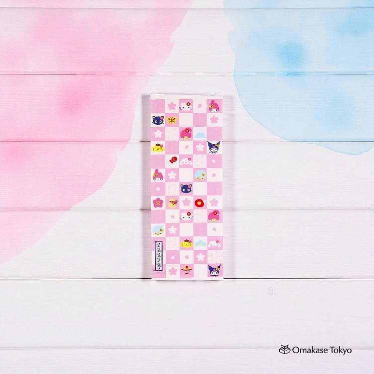 Marushin Tenugui Hand Towels Sakura Hiwa 45 g