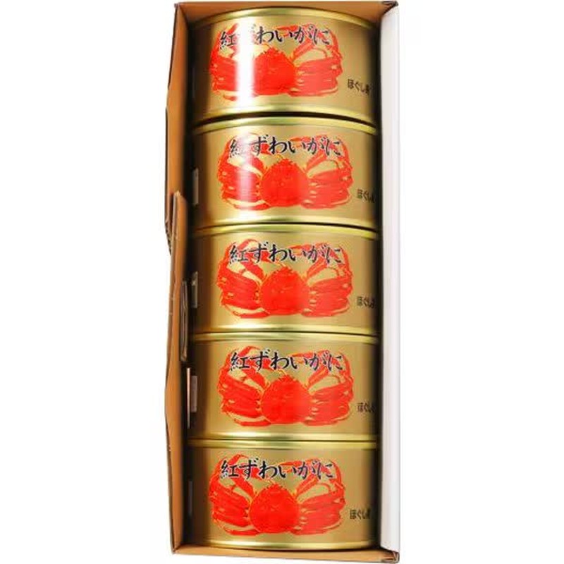 Maruya Red Snow Crab Flakes 5x100g Cans 1 each - Weee!