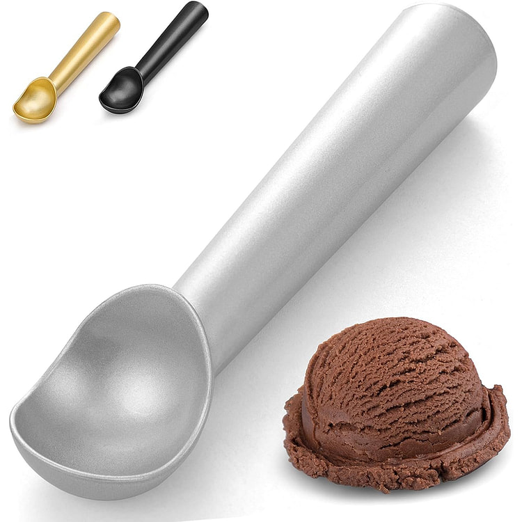 7 inch Ice Cream Scoop-One-Piece Nonstick Aluminum 1 count