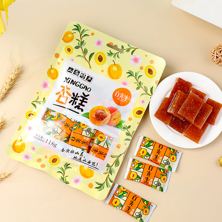 白先生果糕醋糕杏糕酸甜零食枣糕118g*1袋