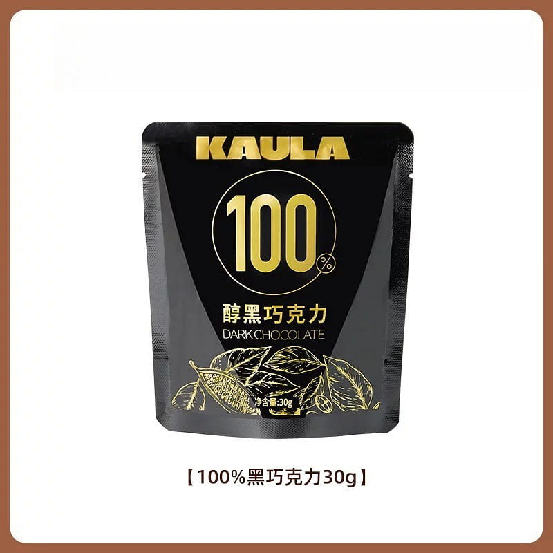 100% dark chocolate 30g 30 g