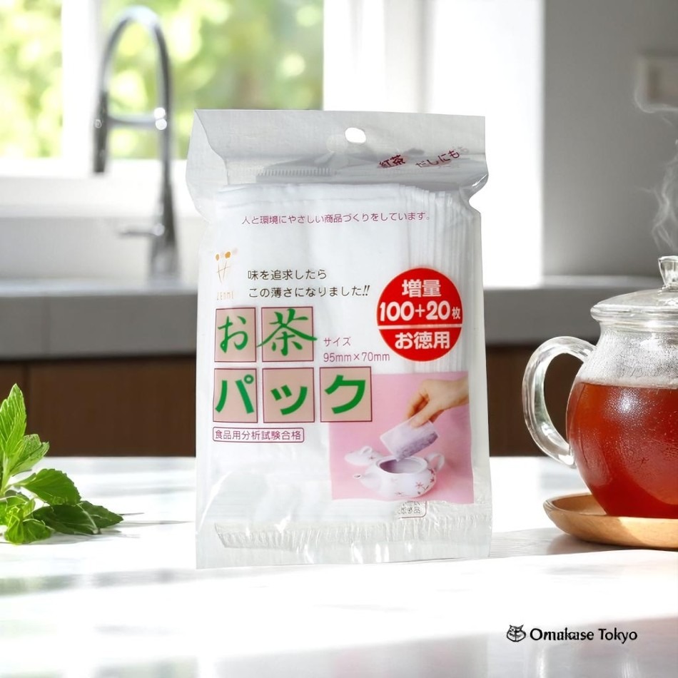 Tea Filter Bags Super Thin (Ocha pack) 100pc 40 g