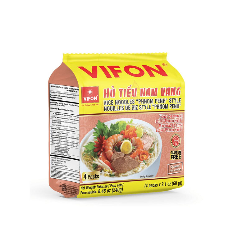 VIFON 金边风味河粉 4包 2.1 盎司