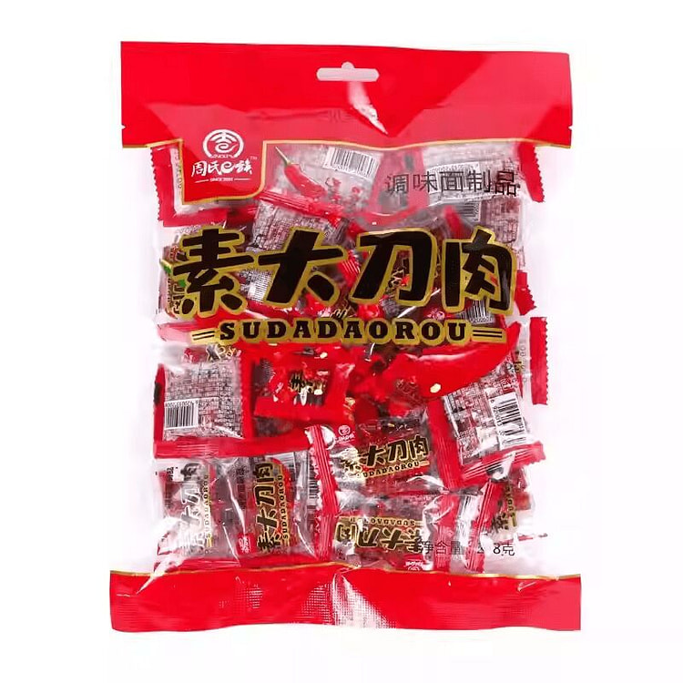 Zhou's E Clan Big Knife Spicy Strips 208g*1 pack 208 g