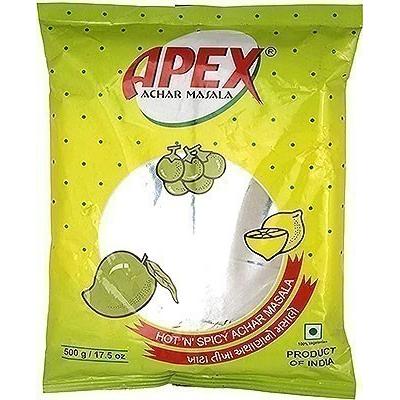 Apex Hot & Spicy Pickle (Achar) Masala, 17.5 oz bag 17.5 oz