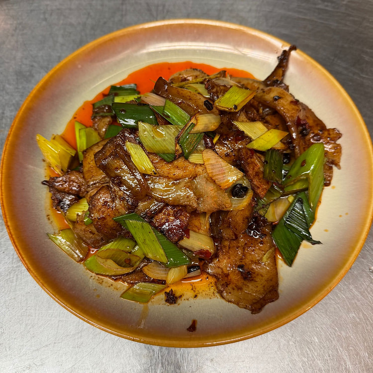 Sichuan double cooked meat