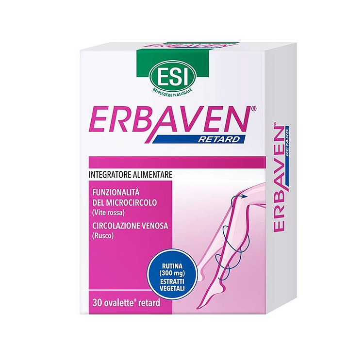 ESI超模腿腿片排水肿促循环 30粒 1 瓶