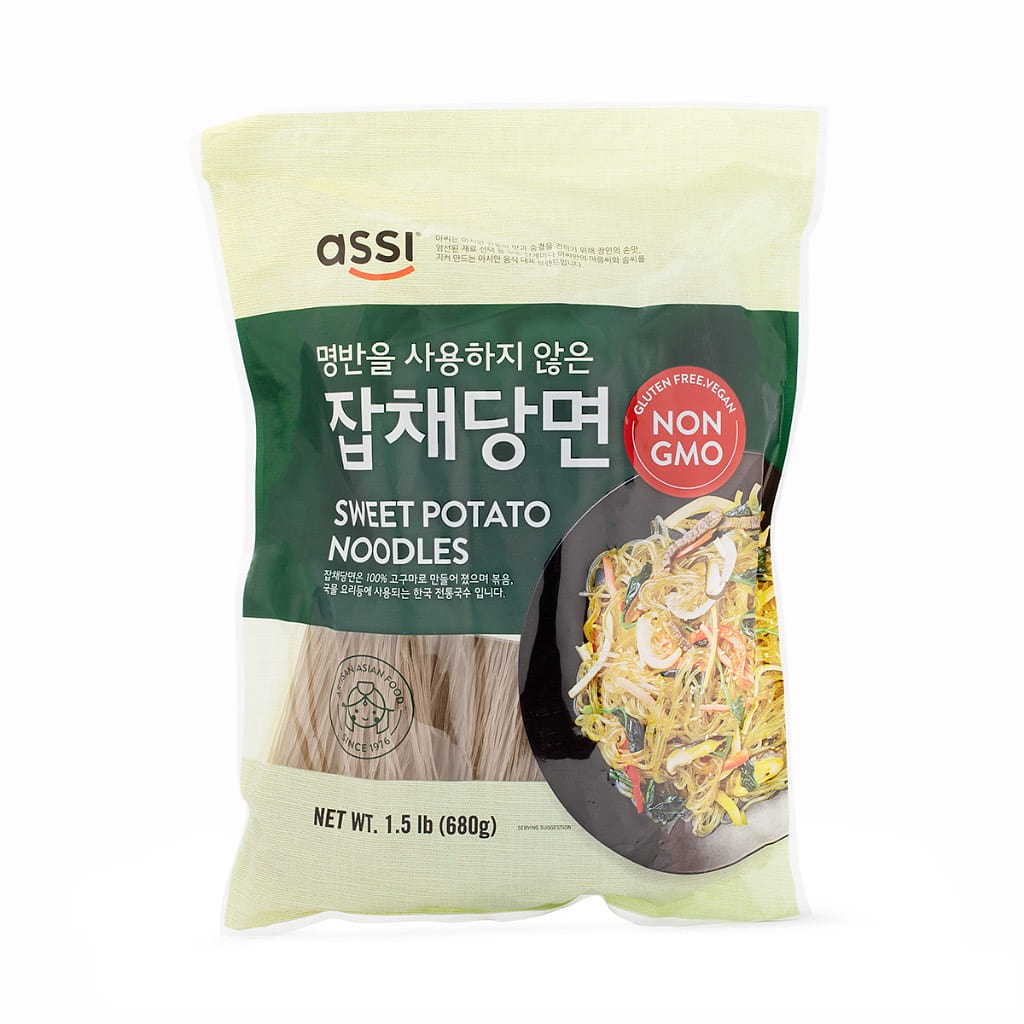 Assi Sweet Potato Japchae Noodles, Medium 1.5 lb