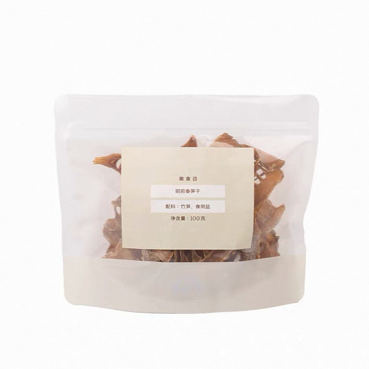 【南食召】明前春笋干 笋香馥郁禸质脆嫩 1袋 100 克
