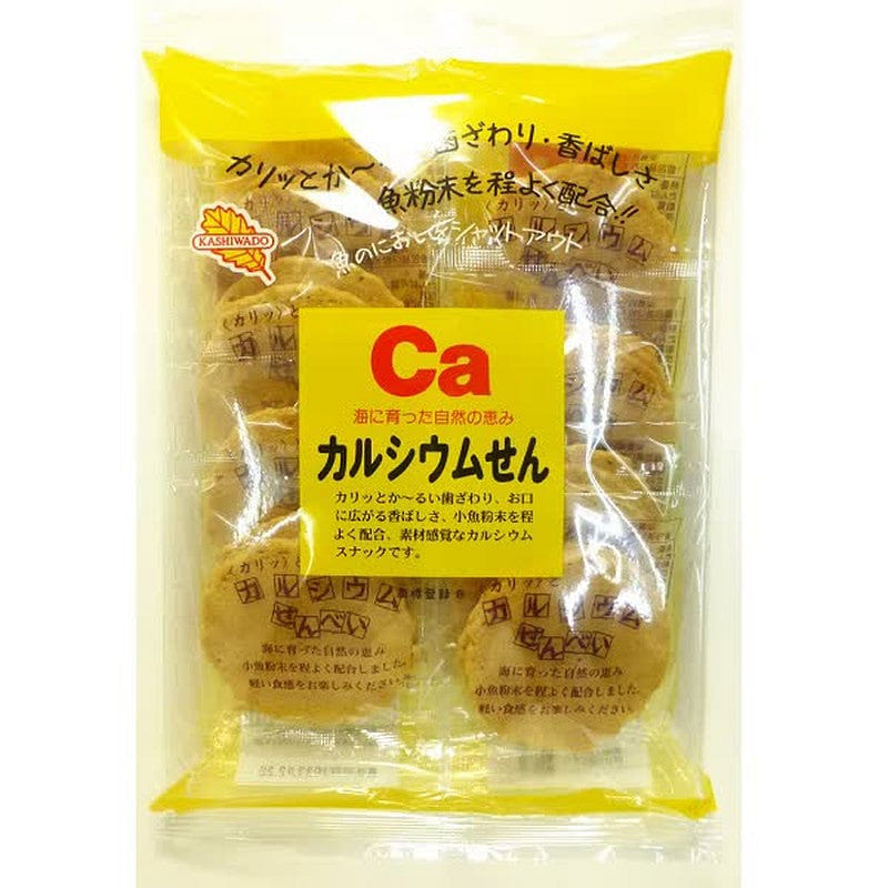 Kashiwado Calcium Crackers, 24 pieces 1 each