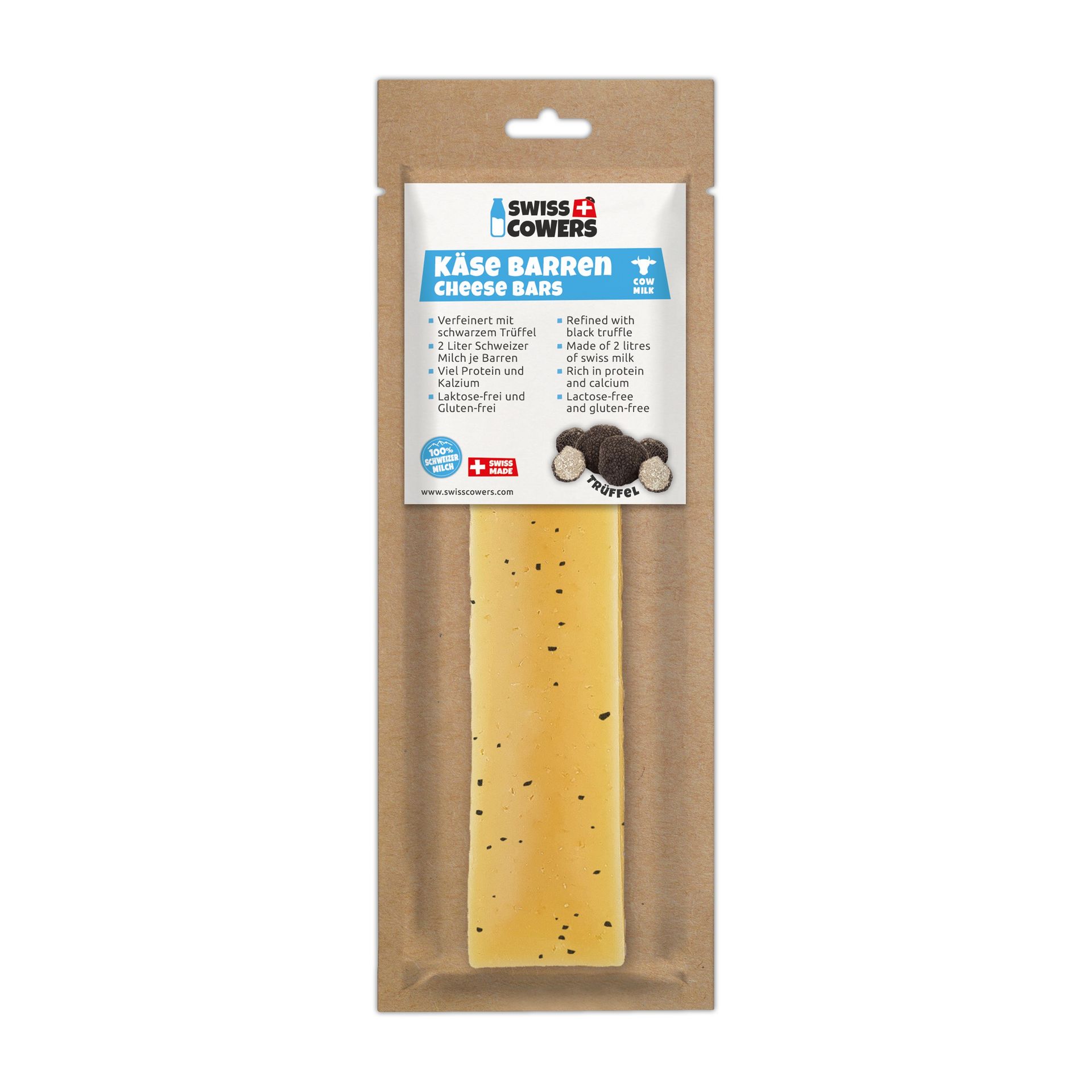 Swisscowers Cheese Bars for Dogs - Truffle, Large 80 กรัม
