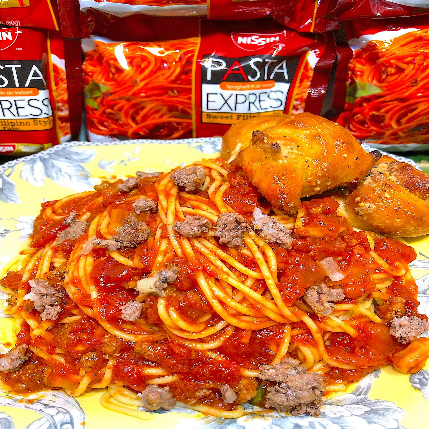 INSTANT PASTA FILIPINO STYLE SWEET DELICIOUS 60 g